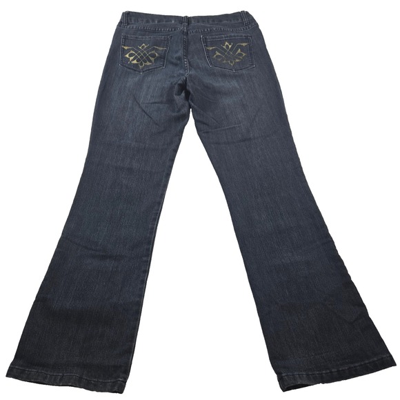 Bill Blass Jeans Blude Women's Size 8 Stretch Bootcut Mid-Rise 30 inch inseam - Picture 3 of 9